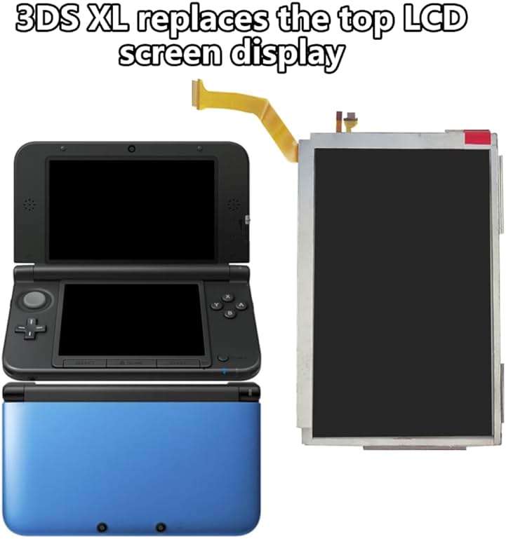 JRSHOME Top LCD Screen Upper Display Unit Replacement for Nin Ten do New 3DS XL/New 3DS LL (2015) - Image 2