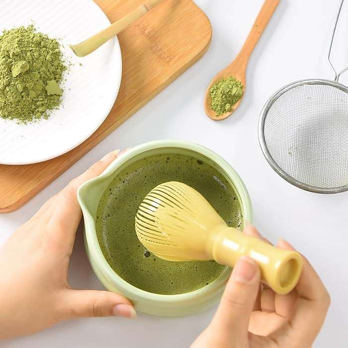 Vetableclothlve Resin Matcha Whisk,Reusable Traditional Japanese Chasen, Matcha Tea Mixing Tool Accessory - Image 2