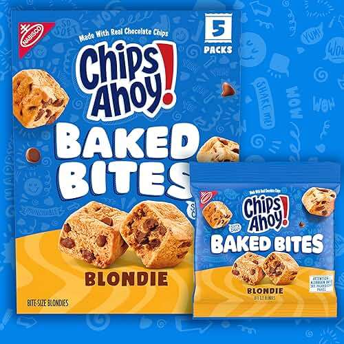 CHIPS AHOY! Baked Bites, Blondie, 5 - 1.5 oz Snack Packs (5 Bites per Pack) - Image 4