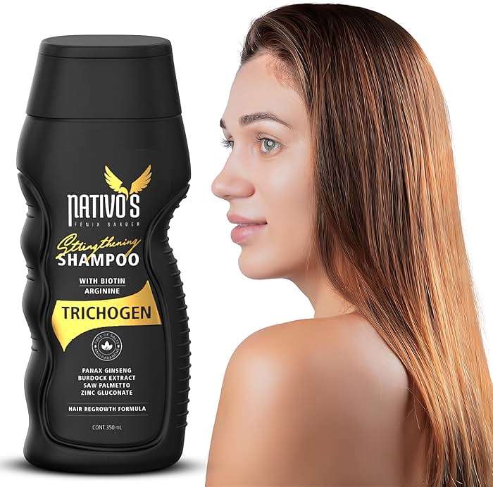 Nativo's Strengthening Shampoo for Thinning Hair – Biotin, Trichogen, Saw Palmetto and Zinc Formula – Volumizing and Thickening for Men and Women, 350 ml - Image 8