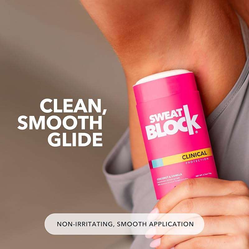 SweatBlock Clinical Strength Deodorant for Women Coconut and Vanilla Scent 48 Hour Sweat and Odor Protection Daily Use Formula Designed for Long-Lasting Freshness and Confidence Dermatologist Tested - Image 3