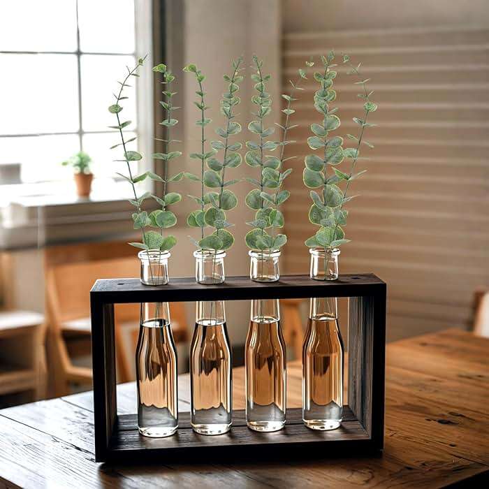 LYRWI 20pcs Eucalyptus Stems Artificial Eucalyptus Leaves Stems Artificial Fake Flowers for Home Office Flowers Bouquet Centerpiece Wedding Decoration Christmas Decor 2026 - Image 6