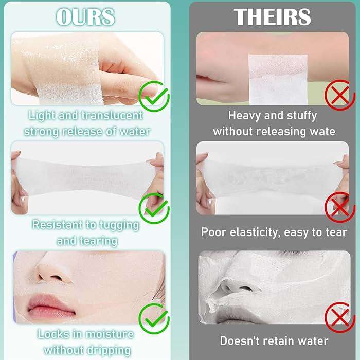 EKIND 200 Pcs Premium Stretchable Cosmetic Cotton Pads, Combination of Open & Unopened Holes, Moisturizing Facial Makeup Cotton, for Women's Beauty and Personal Care - Image 5