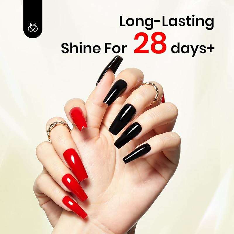 Beetles Gel Top Coat Base Coat Cuticle Oil Set, 3Pcs 15ml No Wipe Top Coat Gel Nail Polish Glossy Shine Long Lasting Cuticle Protectors Kit Oil Care for Dry Damaged Cuticles Gift for Women - Image 7