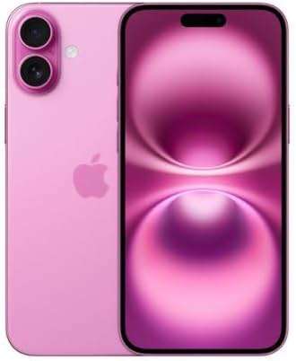 Apple iPhone 16, 128GB, Pink - Locked to T-Mobile (Renewed) - Image 1