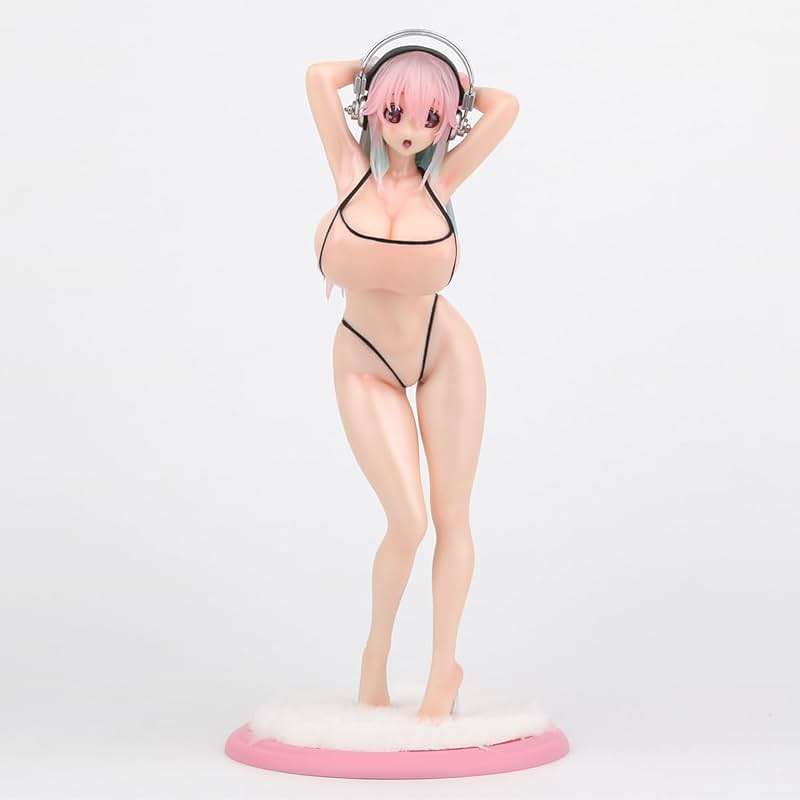 Zatanend Ecchi Figure Super Pink Girl(Pro Soft Ver.),Waifu Girl Hentaii.Sexy Anime +18 Uncensored for Adult Collection Gift Model Toys No Box - Image 3