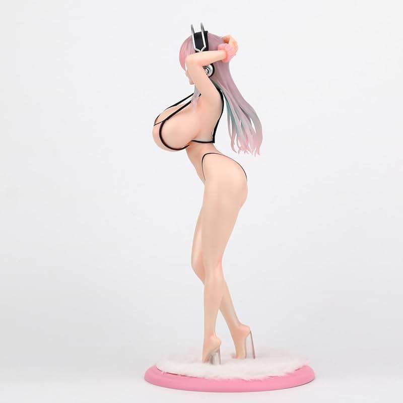 Zatanend Ecchi Figure Super Pink Girl(Pro Soft Ver.),Waifu Girl Hentaii.Sexy Anime +18 Uncensored for Adult Collection Gift Model Toys No Box - Image 5