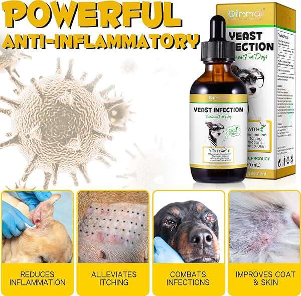 VOSIFSDIY Yeast Infection Treatment for Dogs, Natural Dog Yeast Infection Treatment Supports Itch Relief, Ear Infection, Allergy Relief, Pet Supplies Dog Herbal Supplement, Bacon Flavor - Image 5