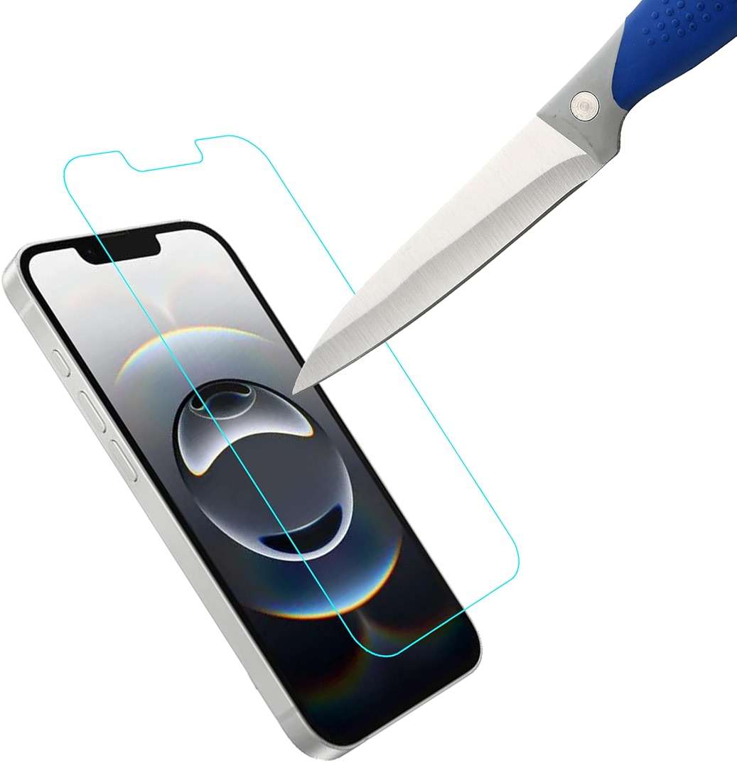 Mr.Shield Screen Protector compatible with iPhone 16E (2025) [Tempered Glass] [3-Pack] [Japan Glass with 9H Hardness] - Image 4