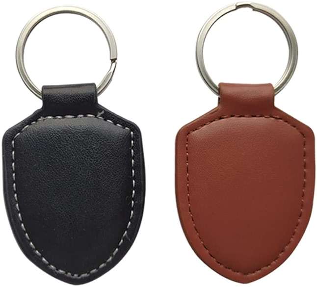 HECERE Handheld 125khz Copier RFID Smart ID Card Duplicator Used for T5577 or EM4305+5pcs ID rewrite Cards +ID Leather Circle Keychain 2pcs - Image 7