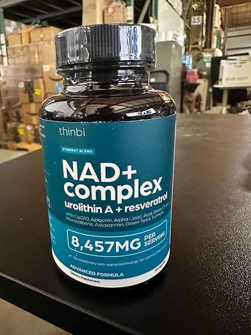 NAD Supplement Extra Strength NMN Alternative Liposomal + Green Tea for Women & Men with Urolithin A, Resveratrol, CoQ10, Alpha Lipoic Acid - Image 2