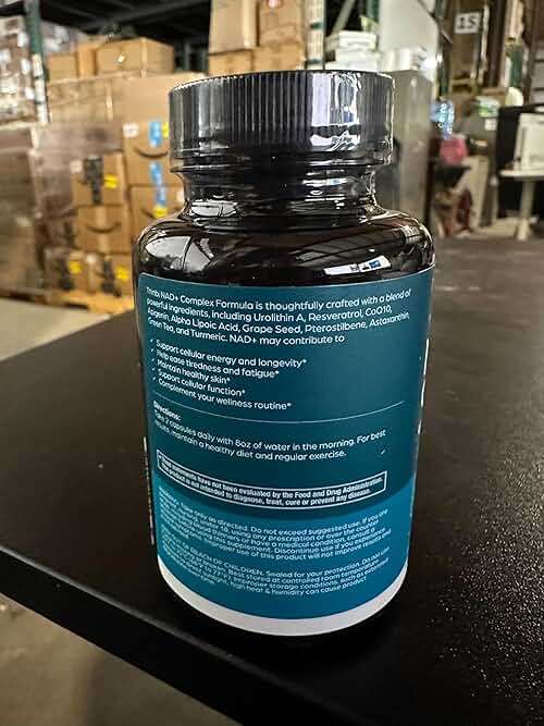 NAD Supplement Extra Strength NMN Alternative Liposomal + Green Tea for Women & Men with Urolithin A, Resveratrol, CoQ10, Alpha Lipoic Acid - Image 3