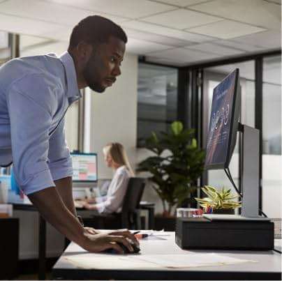 HP Pro 400 G9 Mini PC Desktop Computer, Intel CPU, 16GB DDR5 RAM, 256GB PCIe SSD, Triple 4K Display Support, USB-C, Ultra-Quiet Design, Bluetooth 5.2, WiFi 6, Keyboard and Mouse, Windows 11 Pro - Image 6
