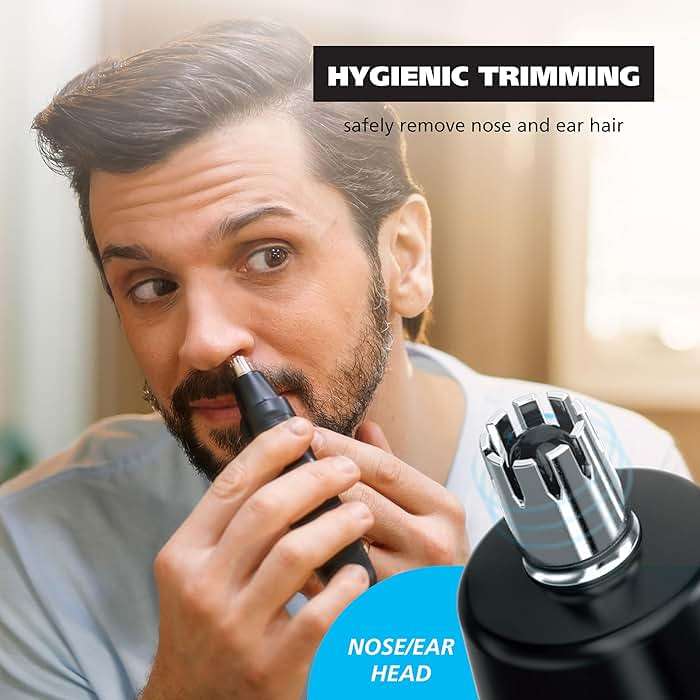 Wahl Pro Series® Rechargeable Eyebrow, Ear & Nose Hair Trimmer for Men – Painless DualTech® Eyebrow Trimmer & Facial Hair Removal Device – Model 3025656 - Image 7