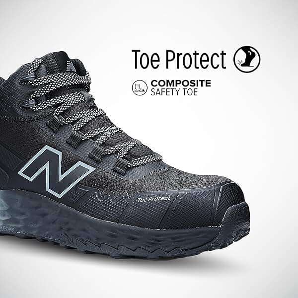 New Balance Men's Composite Toe Cremorne Fresh Foam Work Shoes - Image 2