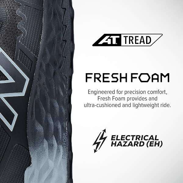 New Balance Men's Composite Toe Cremorne Fresh Foam Work Shoes - Image 4