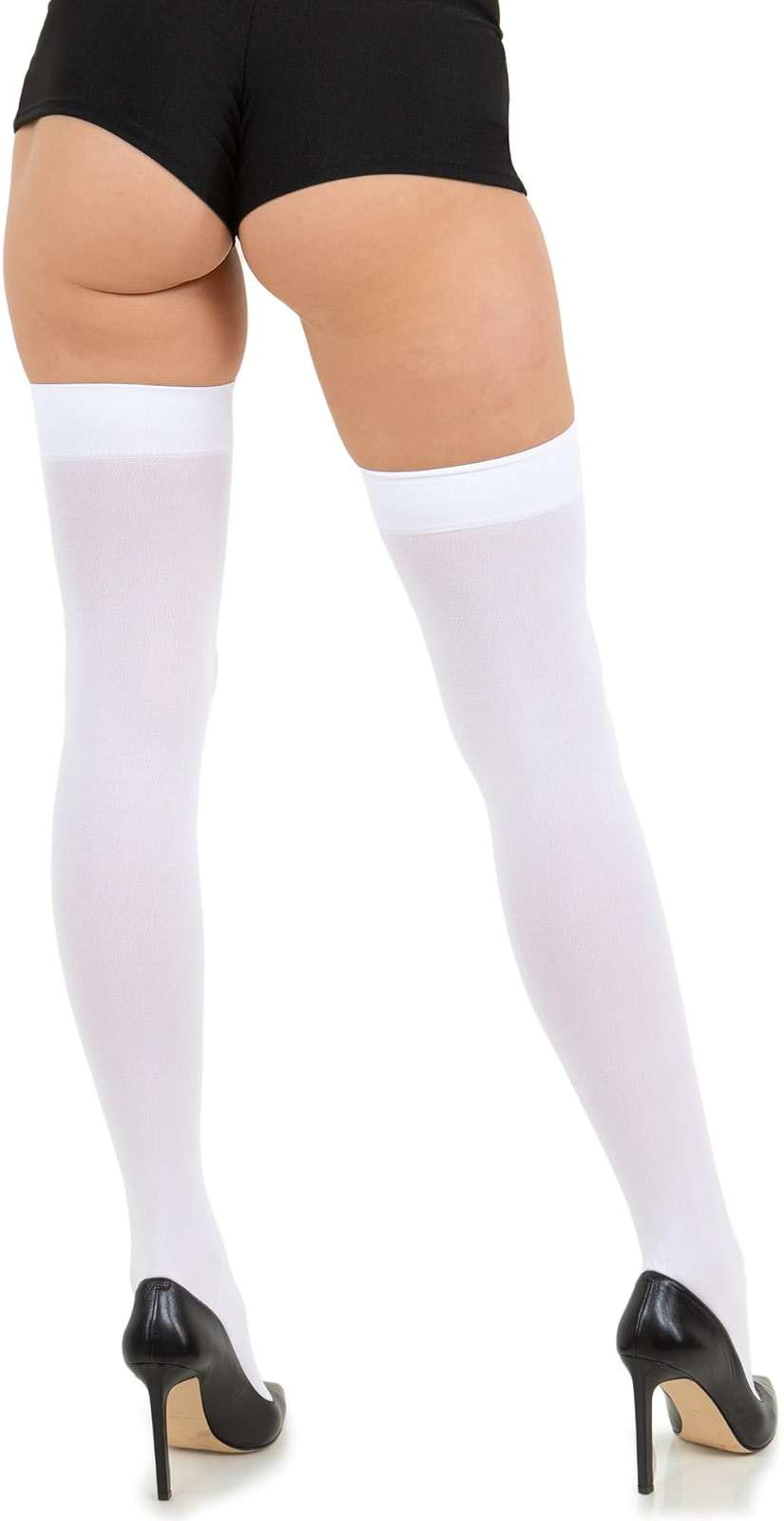 Sugar Sunday Opaque Thigh High Stockings For Women Sexy Over The Knee Thigh High Socks Nylon Thigh Highs Colored Stocking - Image 4