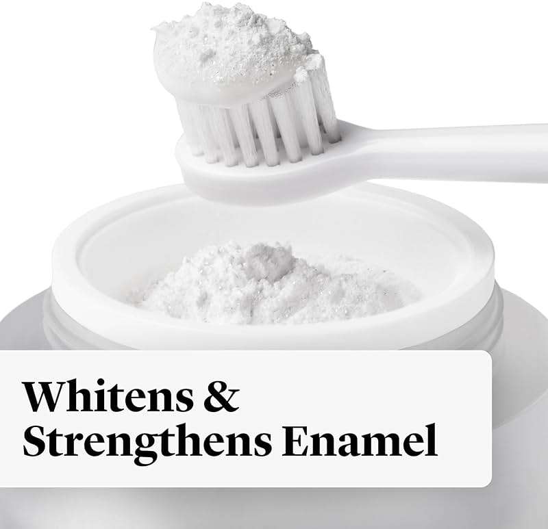 Made by Dentists Professional Teeth Whitening Powder - Remineralizing Hydroxyapatite Tooth Powder Formula with Pap, and Diamond Pwdr - Non-Abrasive Stain Remover for Instant Results - Image 4
