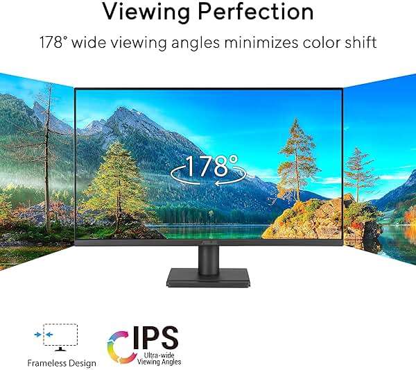 ASUS 27" Computer Monitor (VA279QG) - Full HD, IPS, 120Hz, 1ms MPRT, Adaptive-Sync, Eye Care, Low Blue Light, Flicker Free, HDMI, DisplayPort, VGA, Speakers, VESA Mountable, 99% sRGB, 3yr Warranty - Image 2