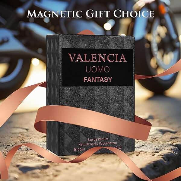 Valencia UOMO Fantasy Men EDP - Spicy & Woody Fragrance - Top Notes of Sweet Red Apple, Cardamom & Calabrian Bergamot - Base Scent of Warm Tobacco Leaf, Patchouli & Vetiver - Elegant 100ml Bottle - Image 7