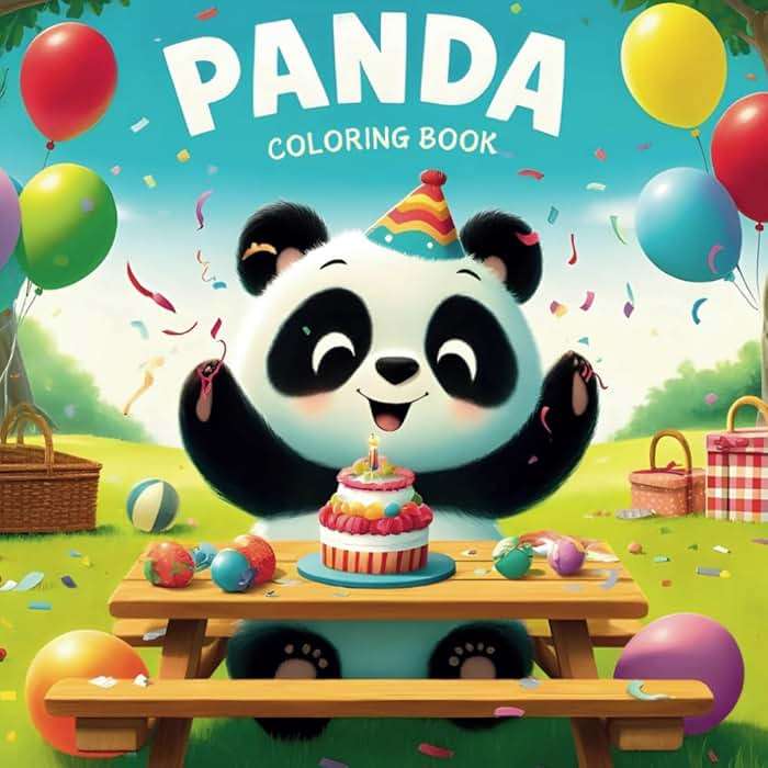 Panda Coloring Book: Discover the Enchanting World of Pandas with Over 50 Adorable Coloring and Activity Pages Featuring Cute Panda, Giant Panda, Red Panda, and More. - Image 1