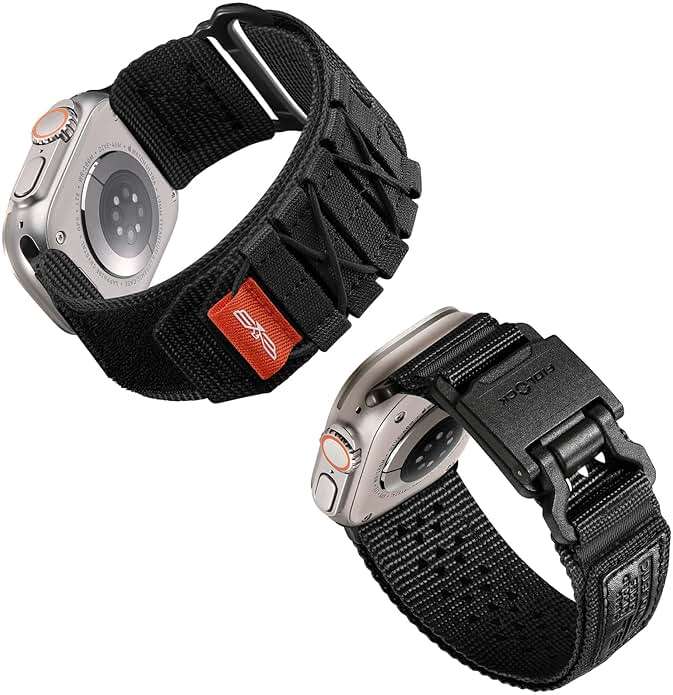 Bandletic R-Nylon Tactical Band and FIDLOCK magnetic Buckle Band Compatible with Apple Watch Ultra 49mm - Image 1