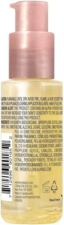 L'Oreal Paris Bond Repair+ Hair Oil-in-Serum, Heat Protectant to Strengthen Damaged, Color-Treated Hair, Provides Intense Shine and Frizz Control, EverPure, 1.6 Fl Oz (Packaging May Vary) - Image 12