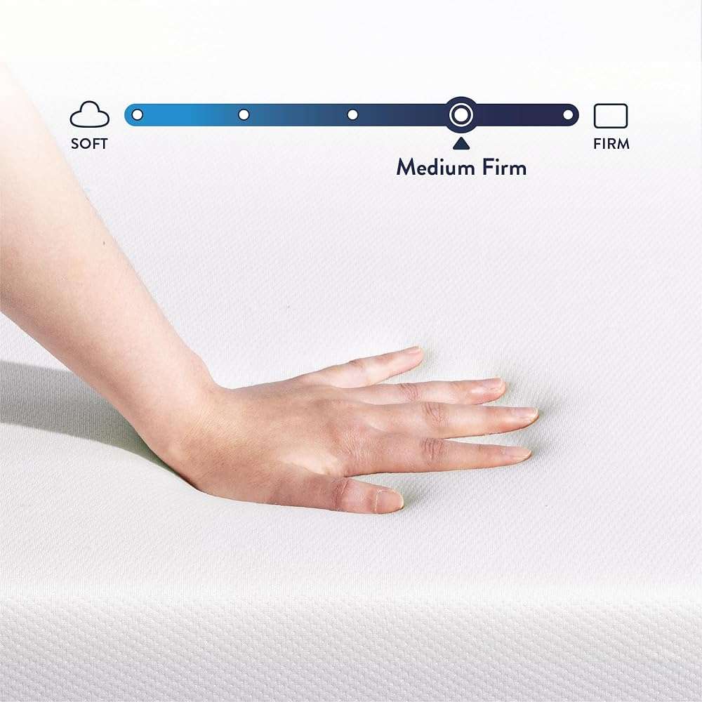 Best Price Mattress 6 Inch Memory Foam Mattress, Medium Firm, Cooling Gel Infused, Certified Safe Foams & Fabric, Mattress in a Box, Queen - Image 4
