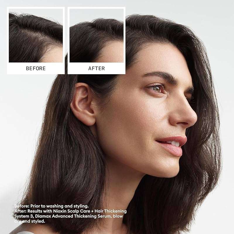 Nioxin Scalp + Hair Thickening System 3 Kit | For Colored, Dry, & Damaged-Hair with Light Thinning | Cleanse, Condition, & Treat + Sebastian Professional Dark Oil Lightweight Styling| Bundle - Image 4
