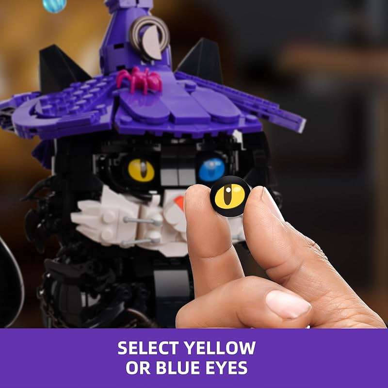 Ideas Harry Magic Cat Animal Building Set, Compatible with Lego Adults Collectible MOC Cat Model STEM Potter Toy for Home Decor,Creative Gift for Kids Boys & Girls 8-16 (1128 PCS) - Image 5