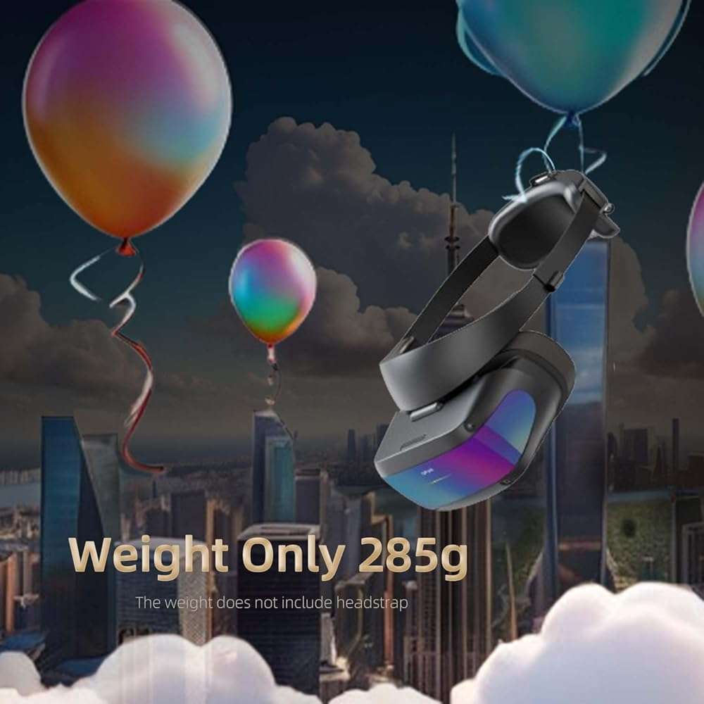 DPVR E4 VR Headset - PCVR Virtual Reality Headset for PC Games with Controller, Compatible with SteamVR - Image 3