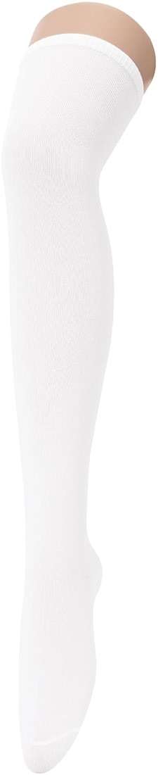 Century Star 3 Pairs Thigh High Socks for Women Over the Knee High Socks Triple Stripe Long Stockings Thigh Highs Leg Warmer - Image 5