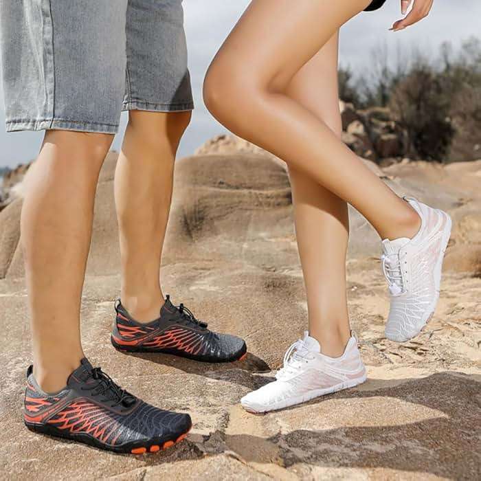 Barefoot Shoes for Women Men Neuropathy, Winter Barefoot Shoes Womens Wide Toe Non-Slip Boots - Image 7