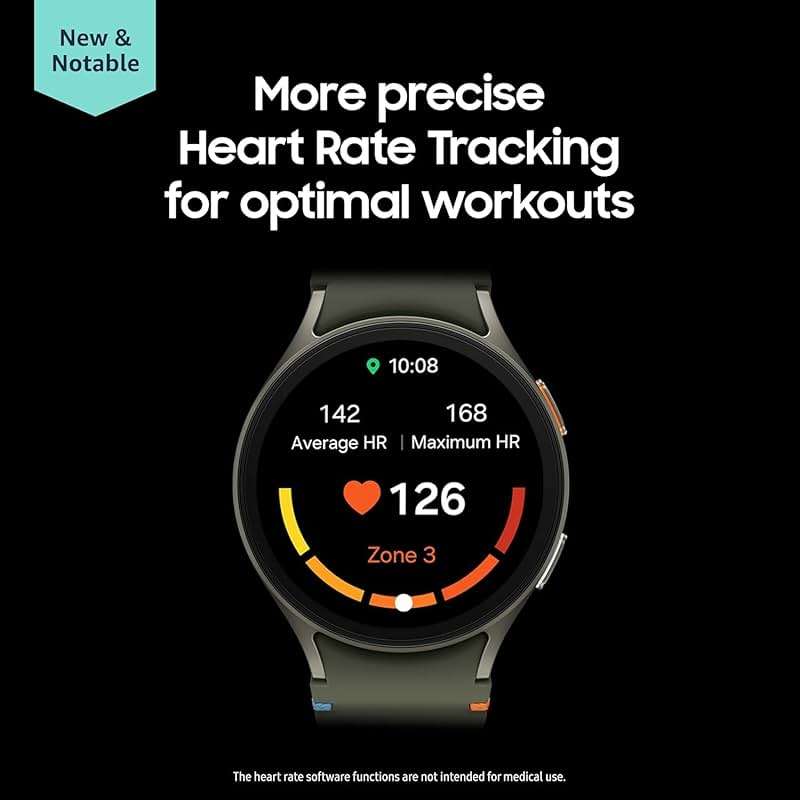 Samsung Galaxy Watch 7 40mm GPS + Cellular AI Smartwatch w/Energy Score, Wellness Tips, Heart Rate Tracking, Sleep Monitor, Fitness Tracker, 2024, Green (Renewed) - Image 3