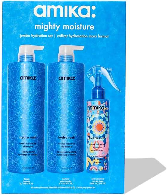 amika Mighty Moisture Jumbo Hydration Set - Image 2