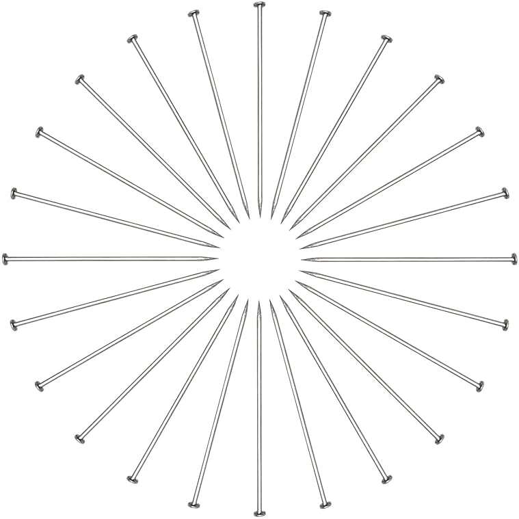 200 Pcs Sewing Pins, Fine Straight Pins, Dressmaker Pins, 1 Inch Flat Head Pins for Crafts, Sewing, Jewelry, Quilting (200) - Image 3