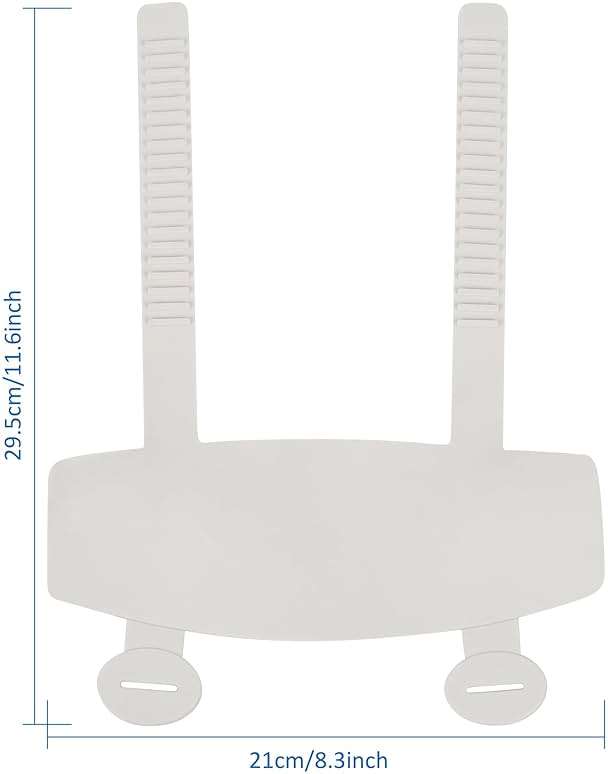 Doytn Universal Pee Deflector for Toilet Seat with Toilet lid Lifter, Toilet Splash Guard Prevents Kids and Adult from Peeing Splash Size ：11.5 * 8.3”(2PCS) - Image 2