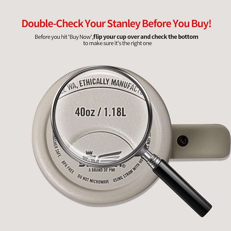 Stanley Lid Replacement 40 oz Cream 2.0 no Spill Lid Leak Proof Spill Proof Cup Lid Stanley Quencher Cup Lid Accessories - Image 4