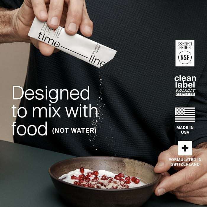 Timeline Mitopure Urolithin A Supplement Powder 500 MG- Clinically Proven Support for Healthy Aging and Cellular Renewal - Mitoceutical for Muscle Support and Longevity - Image 2