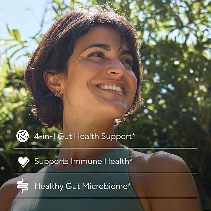 Premium 4-in-1 Probiotic Prebiotic, Postbiotic & Digestive Enzymes for Men & Women – Supports Gut, Digestion & Immunity –Complete Gut Health with Pre, Post, Probiotics & Digestive Enzymes–60 Capsules - Image 3