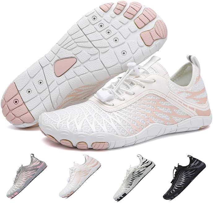 YVIPO Hiking Barefoot Shoes for Women Men Breathable & Non-Slip Athletic Barefoot Wide Toe Water Shoes Lightweight Perfect for Walking,Running,and Swimming - Image 1