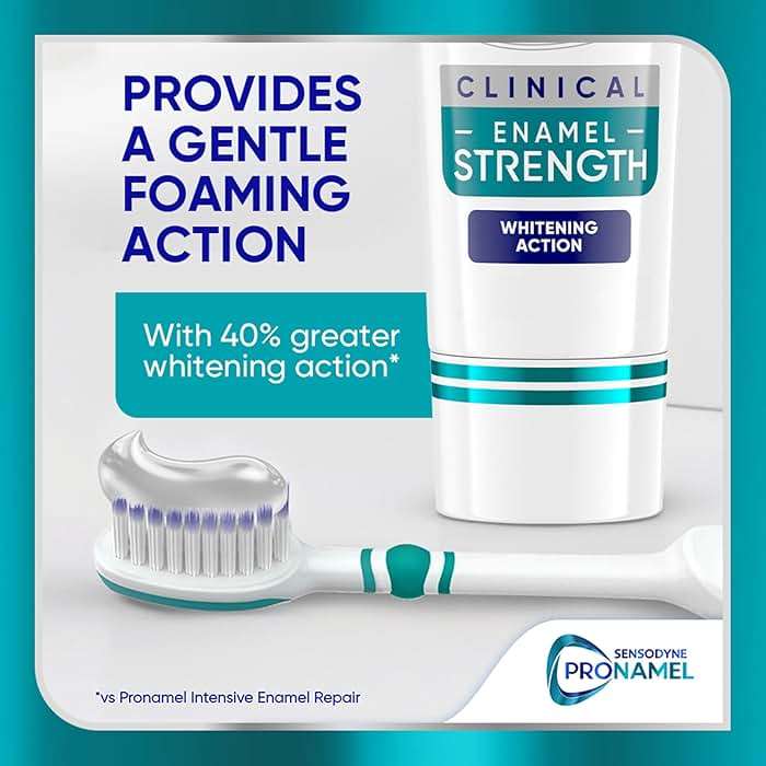 Sensodyne Pronamel Clinical Enamel Strengthening Toothpaste, Whitening Action, 3.4 oz (3 Pack) - Image 6