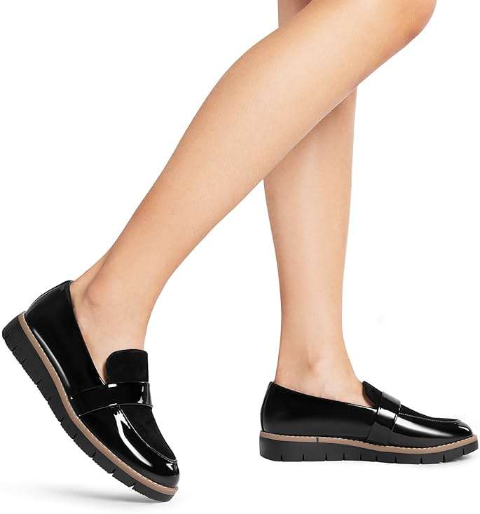 DREAM PAIRS Women's Loafers, Slip-On Business Casual Work Shoes - Image 5
