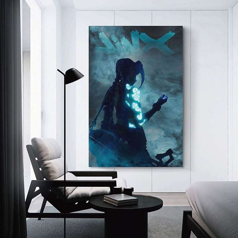 MWKGQXKL Arcane Canvas Poster Wall Art Decor Print Picture Paintings for Living Room Bedroom Decoration 16x24inch(40x60cm) - Image 3