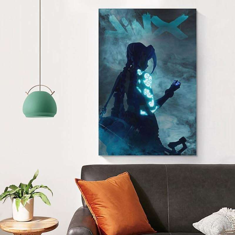 MWKGQXKL Arcane Canvas Poster Wall Art Decor Print Picture Paintings for Living Room Bedroom Decoration 16x24inch(40x60cm) - Image 4