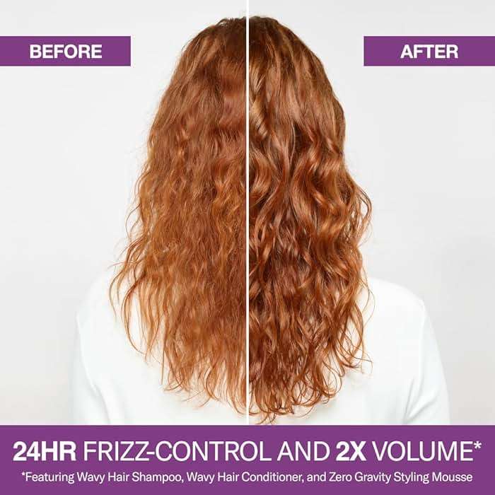 Function of Beauty Wavy Hair Mousse for Styling - Anti-Frizz Hair Styler Adds Volume & Defines Natural Waves - Volumizing & Texturizing Lightweight Styling Foam with Flexible Hold - Hair Care Products - Image 2