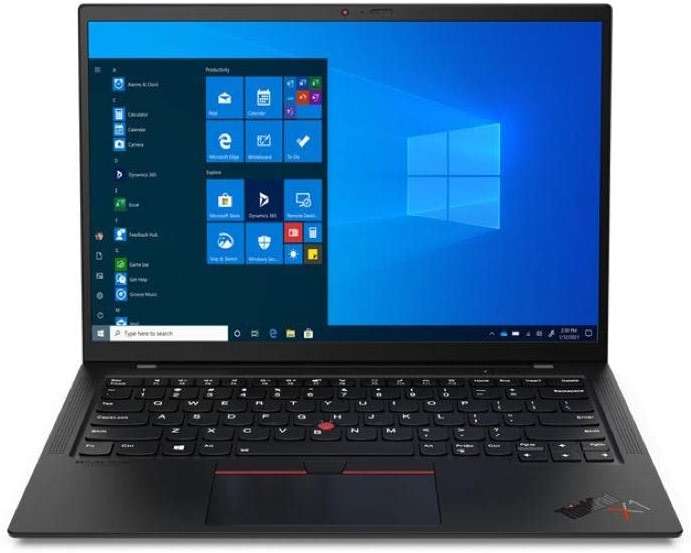 Lenovo ThinkPad X1 Carbon Gen9 14" Laptop Core i5-1135G7 8GB Ram 256GB SSD W10P (Renewed) - Image 1