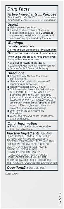 CETAPHIL Everyday Sunscreen Tinted Face Lotion, 1.7 fl oz, Travel Size Sunscreen, 100% Mineral UVA/UVB Filters: Titanium Dioxide & Zinc Oxide, SPF 40, For Sensitive Skin - Image 9