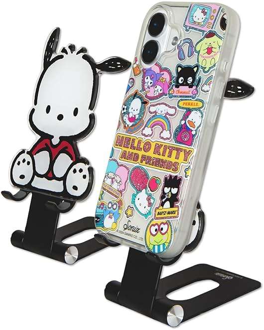 Sonix x Sanrio Character Phone Stand | Adjustable Cell Phone Holder, Desk Stand, Dock | Pochacco - Image 2
