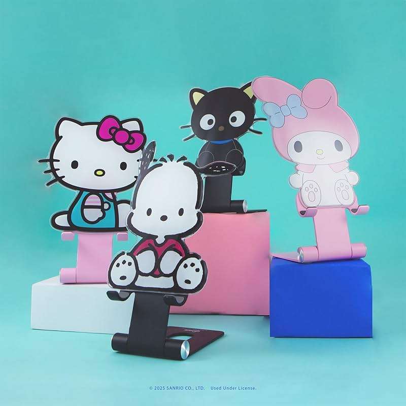 Sonix x Sanrio Character Phone Stand | Adjustable Cell Phone Holder, Desk Stand, Dock | Pochacco - Image 6